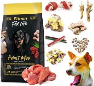 Сухий корм для собак Fitmin For Life Mini Adult 15 кг в Івано-Франківській області от компании Інтернет-магазин EconomPokupka