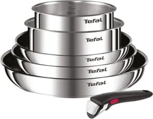 Набір каструль Tefal з нержавіючої сталі, 6 елементів. набір каструль Tefal з нержавіючої сталі, 6 елементів. L881s604 в Івано-Франківській області от компании Інтернет-магазин EconomPokupka