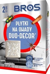 Плитки від комах Bros Duo-decor 1358 2 шт. декоративні плитки від мурах та комарів в Івано-Франківській області от компании Інтернет-магазин EconomPokupka