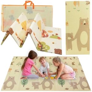 Двосторонний килимок Foam Mat для дітей 200х180 Artnico Wb-022-wb-013