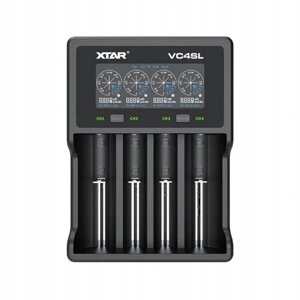 Xtar Vc4sl Qc3.0 зарядний пристрій Aku Li-ion Nimh розумний 18650 новий