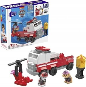 Багатоцільова пожежна машина Mega Bloks Paw Patrol водонапірна башта 2в1 Hhn05 Marshall