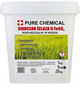 Сірчане добриво, кристали сульфату Pure Chemical 5 кг , залізний сульфа , добриво для газону, антимох, від раликів, для  в Івано-Франківській області от компании Інтернет-магазин EconomPokupka