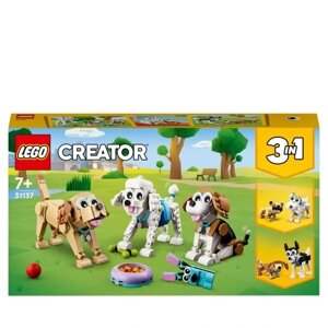 Конструктор LEGO Creator 3 в 1 31137 Cute Dogs Милі собаки