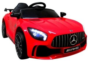 Червоний автомобіль Mercedes Gtr-sr на акумуляторі Eva