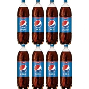 Газований напій Pepsi велика пляшка 2,25 л 8 штук в Івано-Франківській області от компании Інтернет-магазин EconomPokupka