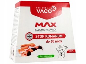 Vaco Elektro Max + рідина від комарів (60 ночей) 45 мл пристрій в Івано-Франківській області от компании Інтернет-магазин EconomPokupka