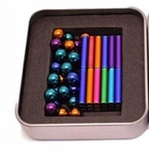 Магнітні кульки 8 мм Neocube Blocks Colored Box магнітні кубики та 63 елемента розвиваюча іграшка барвистий в Івано-Франківській області от компании Інтернет-магазин EconomPokupka