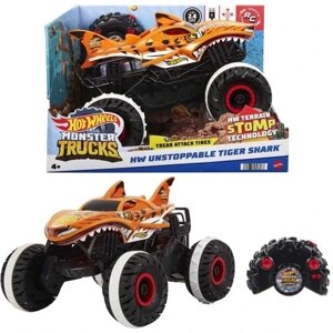 Позашляховик Mattel Hgv87 Hot Wheels Monster Trucks Tiger автомобіль з дистанційним керуванням