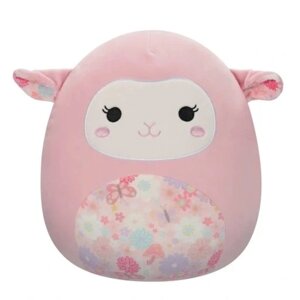 Iграшка-антистрес Squishmallows плюшева лялька лала 30 см талісман баранчик 18080 S18