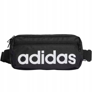 Adidas сумка на плече поясна сумка чорна сумка на пояс Linear Bum Bag чорна модель Ht4739 торба на бедро