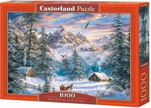 Пазл Castorland 1000 ел гора різдво 43015 Mountain Christmas