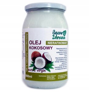 3 шт. Нерафіноване кокосове олія Bazar Zdrowia Virgin 900мл свіже в Івано-Франківській області от компании Інтернет-магазин EconomPokupka