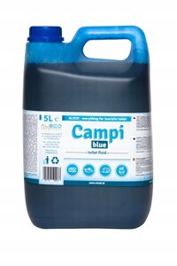 Рідина для туристичних туалетів Campi Blue 5 5 літрів Kamper