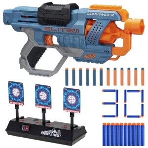 Nerf Elite 2.0 Commander + щит 30x стріл Gun 2 0 гвинтівка 30x Arrow електронний E9485 в Івано-Франківській області от компании Інтернет-магазин EconomPokupka