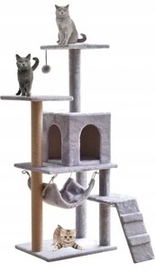 Будиночок для котів, вежа, дряпка Omna tower 101 - 160 см