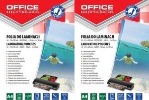 Блискуча плівка для ламінації A4 Office Products 100 штук 2x125 мікрометрів X2 в Івано-Франківській області от компании Інтернет-магазин EconomPokupka