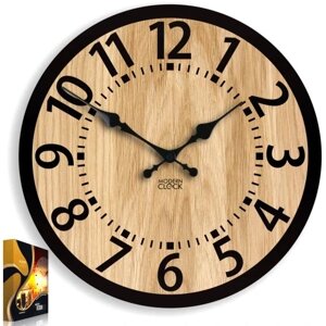 Годинник настінний ModernClock чорний 33см в Івано-Франківській області от компании Інтернет-магазин EconomPokupka
