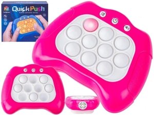 Аркадна гра 3672 Pink Prc Pop It антистрес іграшка електронна сенсорика Popit Pop-it Chrld