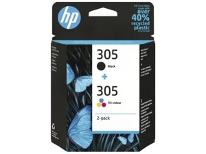 Картридж HP 305 Black 2ml, Color 2ml 6ZD17AE