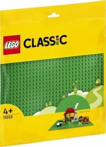 Конструктор LEGO 11023 Класична зелена будівельна пластина Green Base - Grass Meadow Park