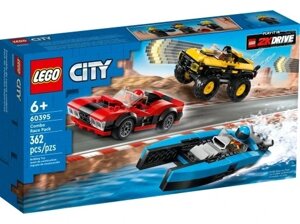 Конструктор LEGO City 60395 Чудовий гоночний набір