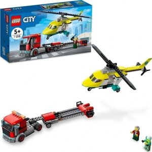 Конструктор LEGO City 60343 Евакуатор рятувального гелікоптера