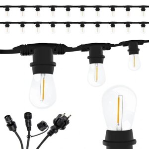 Гірлянда вулична садова Lumiled 20 м 20 LED Е27