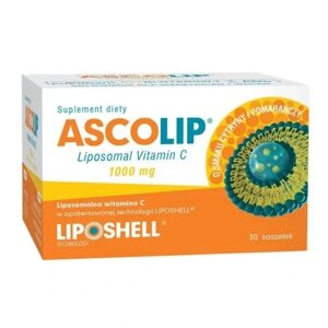 Дієтична добавка Ascolip Wit. C Liposomalna 1000 мг 30 шт.