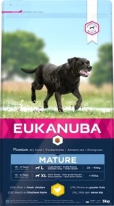 Сухий корм для собак Eukanuba Dog Mature Senior Large Breeds 15 кг в Івано-Франківській області от компании Інтернет-магазин EconomPokupka