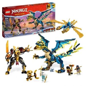 Конструктор LEGO Ninjago Elemental Dragon проти Empress Mech 71796