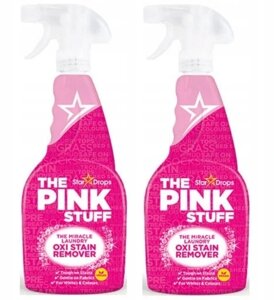 Засіб для видалення плям у спреї The Pink Stuff Oxi Stain Remover для білої білизни 500мл 2 шт. в Івано-Франківській області от компании Інтернет-магазин EconomPokupka