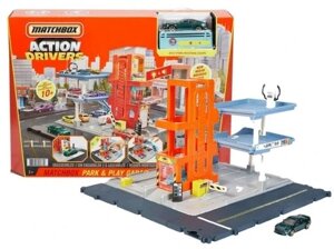 Matchbox Action Drivers Real Adventures Garage Set Hbl60 ігровий набір гараж + машинка