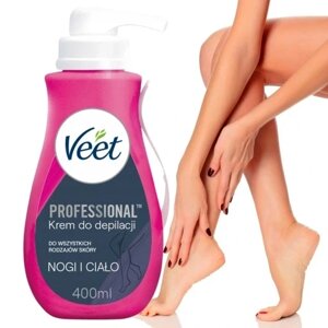 Veet Professional крем для депіляції будь-якого типу шкіри 400 мл всіх типів в Івано-Франківській області от компании Інтернет-магазин EconomPokupka