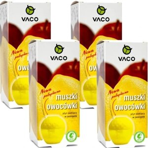 Пастка проти мух Vaco 4 штуки Eco Super з ароматом лимона для плодових мушок + рідина в Івано-Франківській області от компании Інтернет-магазин EconomPokupka