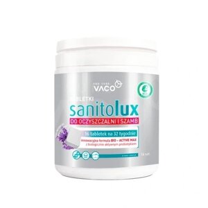 Vaco Sanitolux таблетки для очищення септиків 320 г (16 штук) біоактиватор в Івано-Франківській області от компании Інтернет-магазин EconomPokupka