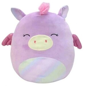 М'яка іграшка Squishmallows 19 см плюшевий пегас рей