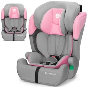 Автокрісло Kinderkraft Comfort Up 2 Pink вагою 9-36 кг для дітей зростом 76-150 см рожеве