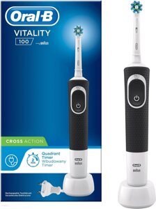 Зубна щітка Oral-B Vitality 100 Cross Action Black