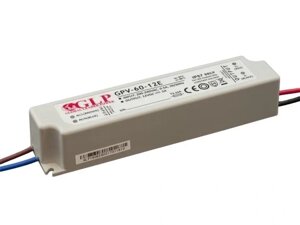 Блок живлення для світлодіодних стрічок GLP IP67 12V 5A 60W водостійкий GPV-60-12 в Івано-Франківській області от компании Інтернет-магазин EconomPokupka