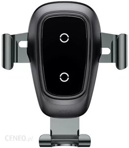 Бездротовий зарядний пристрій-тримач Baseus Metal Gravity Car Mount Wireless Charger Black (bsu043) в Івано-Франківській області от компании Інтернет-магазин EconomPokupka