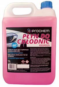 Рідина для радіаторів Pro-chem рожева 5 л G12 Prochem -35 5л в Івано-Франківській області от компании Інтернет-магазин EconomPokupka