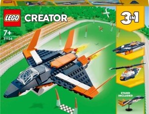 Конструктор LEGO Creator 3 в 1 31126 Надзвуковий реактивний літак