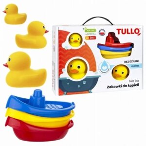 Іграшки для ванни Tullo 6 шт набір без дірок 516 в Івано-Франківській області от компании Інтернет-магазин EconomPokupka