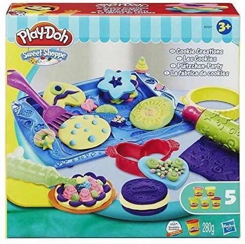 Play-doh Kitchen Creations солодке печиво Playdoh Hasbro 5 Tub B0307 Doh від компанії Інтернет-магазин EconomPokupka - фото 1