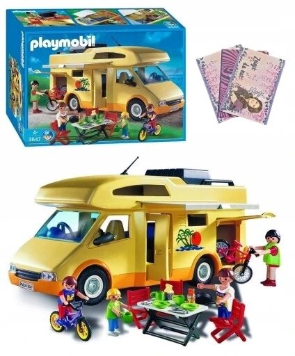 Playmobil кемпер машина 3647 Family Fun кемпінг автомобіль від компанії Інтернет-магазин EconomPokupka - фото 1