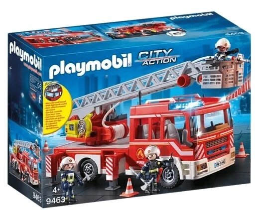 Playmobil пожежна машина з драбиною 9463 від компанії Інтернет-магазин EconomPokupka - фото 1