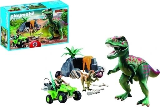 Playmobil T-rex атакує динозавра 71588 від компанії Інтернет-магазин EconomPokupka - фото 1