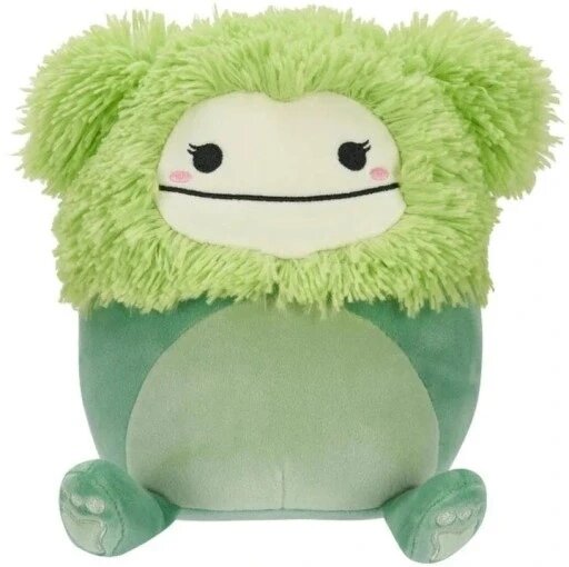 Плюшева іграшка Jazwares Squishmallows 19 см зелений маскот Bren 19см обіймак йеті велика нога від компанії Інтернет-магазин EconomPokupka - фото 1