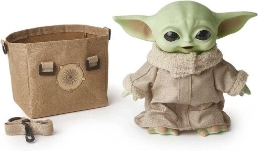 Плюшевий рюкзак Baby Yoda Star Wars Mascot The Child Plush 11-in (мал Mattel Hbx33 від компанії Інтернет-магазин EconomPokupka - фото 1